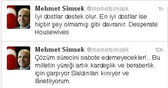 Maliye Bakanından ilginç tweet