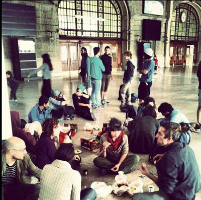 Taksime gidemeyince Haydarpaşa