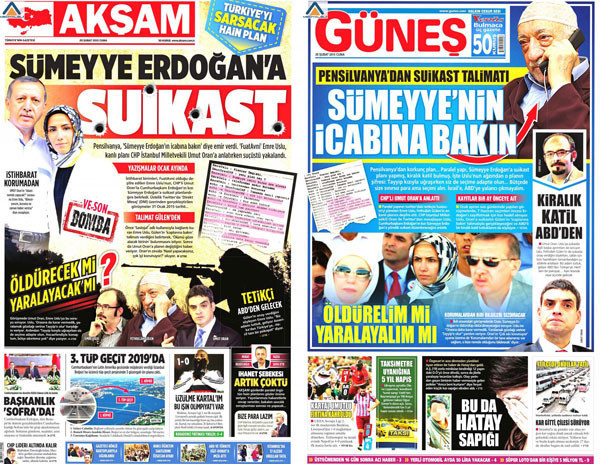 Sümeyye Erdoğan’a suikast konuşmaları sahte çıktı