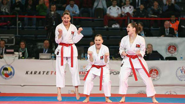 Kadın Kata ve Erkek Kumite Milli Takımları şampiyon oldu