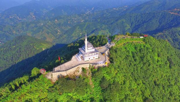 Kıble Dağı Caminin inşaatı bitti, açılışı Erdoğan yapacak