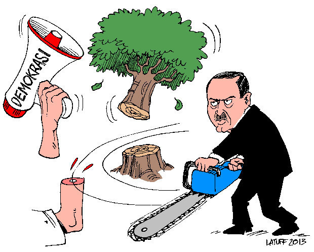 Brezilyalı karikatürist Carlos Latuff: Erdoğan benim ilham perim