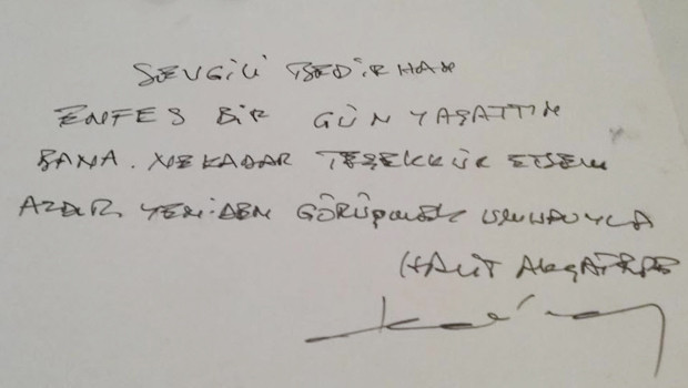 Halit Akçatepe felç oldu
