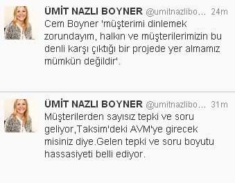 Perakendeciden Gezi Parkı’na mağaza yok