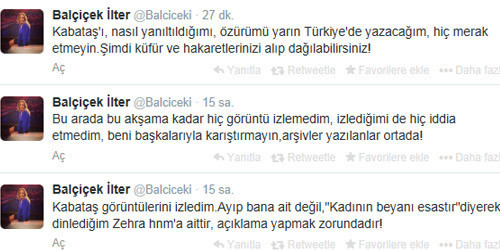 Balçiçek İlterden Morlukları gördüm açıklaması