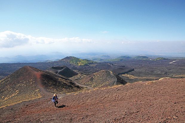 Sana dün Etna’dan baktımaziz Katanya