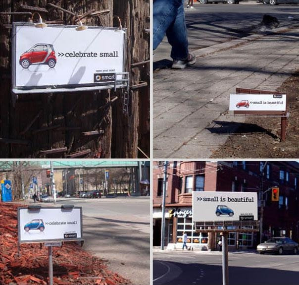 30 yaratıcı açık hava reklamı