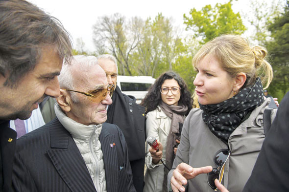 Erivan’da Putin’li Hollande’lı anma