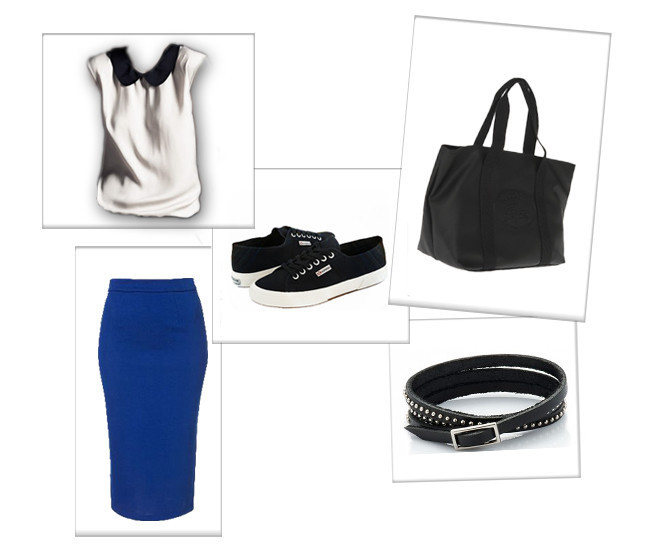 Kalem etek ve spor ayakkabı nasıl kombinlenir