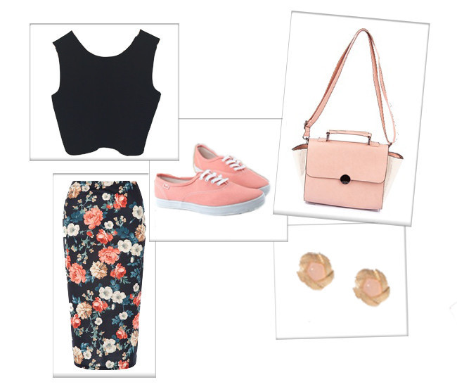 Kalem etek ve spor ayakkabı nasıl kombinlenir