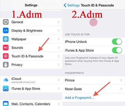 iPhoneu burnuyla açan adam