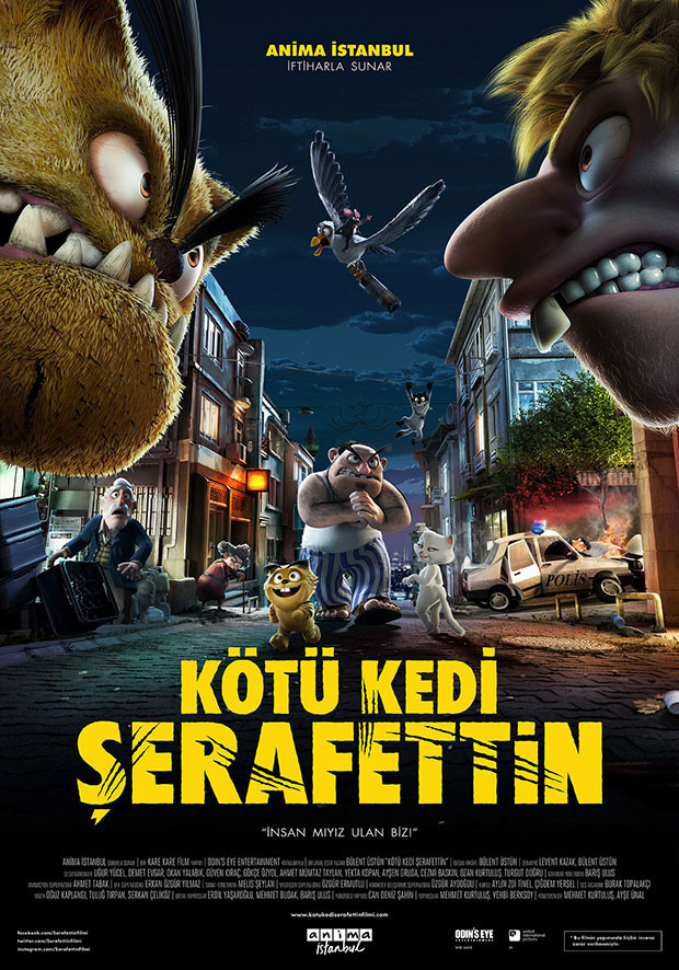 Bülent Üstünün Kötü Kedi Şerafettin filminin ilk teaserı yayınlandı