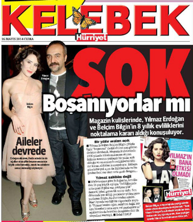 Belçim Bilgin-Yılmaz Erdoğan boşanıyor