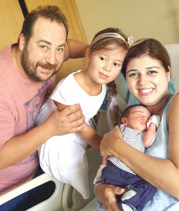 Burak Satıbol ikinci kez baba oldu