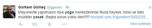 Yoga ritüeli yasaklarına tepki