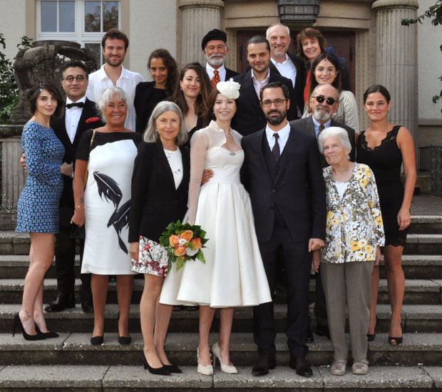 Selma Ergeç ile Can Öz, Almanyada evlendi