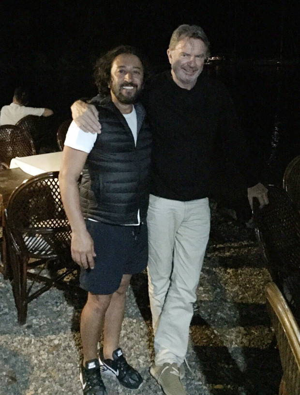 Sam Neill ve Fettah Canın derbi hatırası