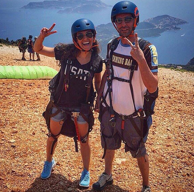 Özge Borakın çekingen sevgilisi