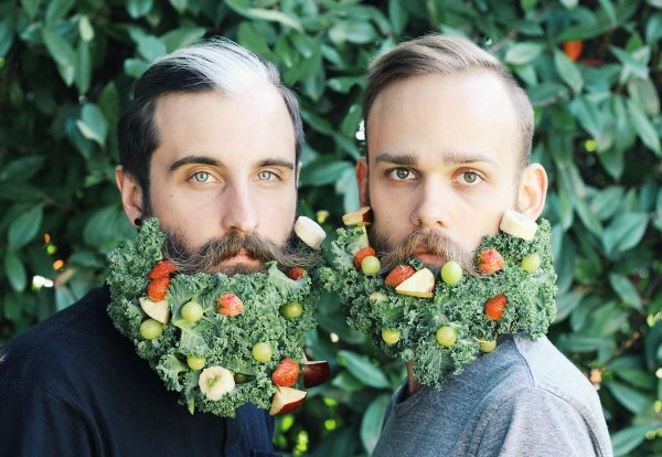 Sakallarından sanat yaratıyorlar