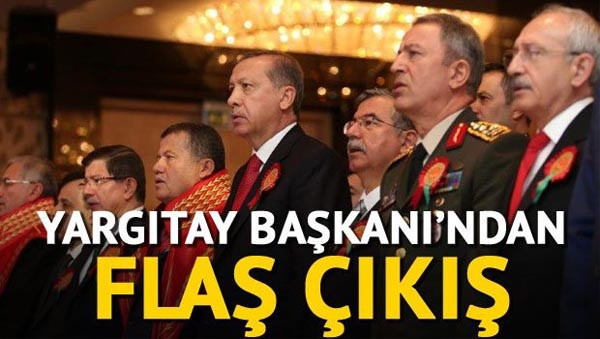 Cumhurbaşkanı Erdoğandan Adli Yıl Açılışı mesajı