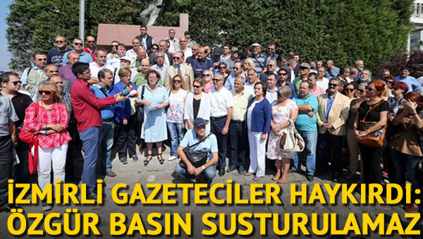 Gazeteciler baskı ve saldırılara karşı yürüdü
