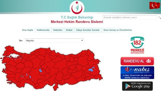 MHRS hastane randevu alma sistemi nasıl çalışır MHRSye nasıl üye olunur