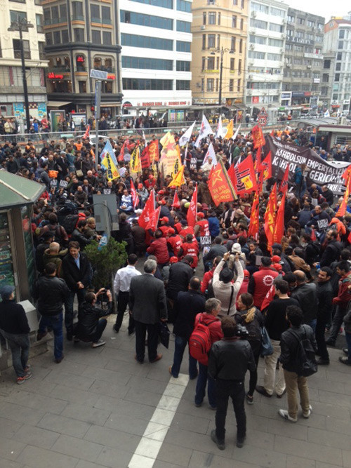 İstanbulda gergin gün