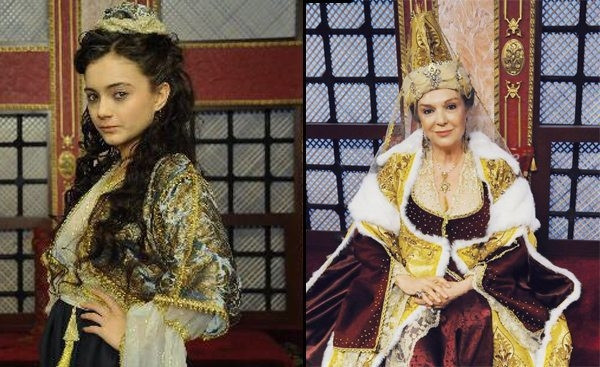 Hülya Avşarın Safiye Sultan olarak ilk görüntüleri