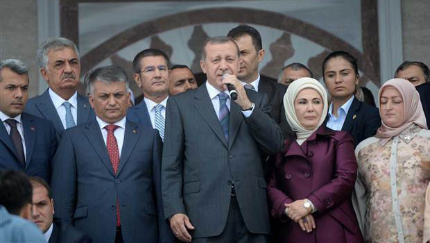 Erdoğan Kıble Dağı zirvesinde cami açtı