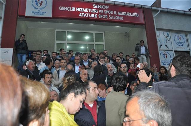 Sinopta Nurettin Yıldız tepkisi