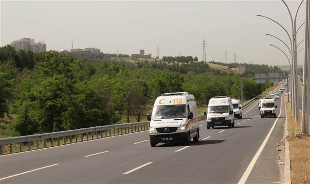 13 köylü son yolculuğuna böyle uğurlandı