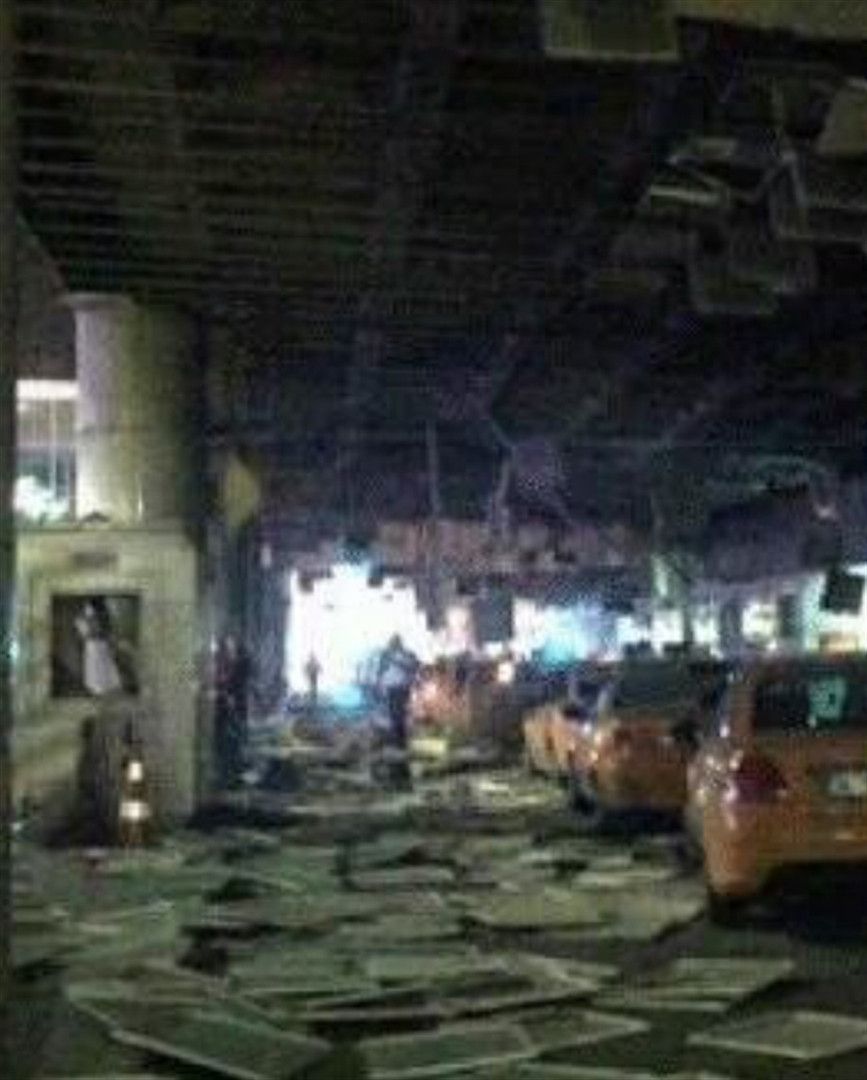 Patlamalardan sonra ilk görüntüler