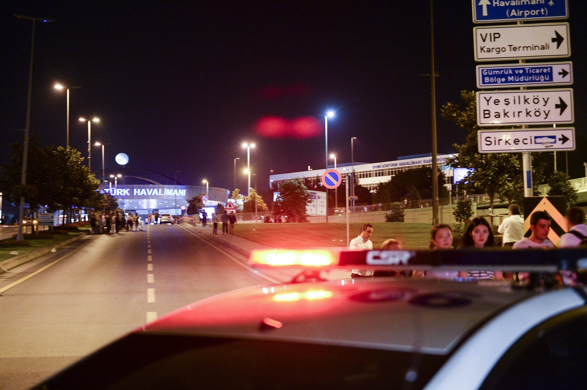 Patlamalardan sonra ilk görüntüler