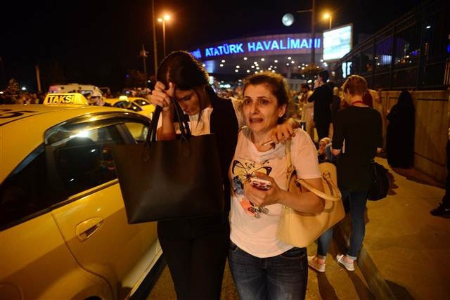 Patlamalardan sonra ilk görüntüler