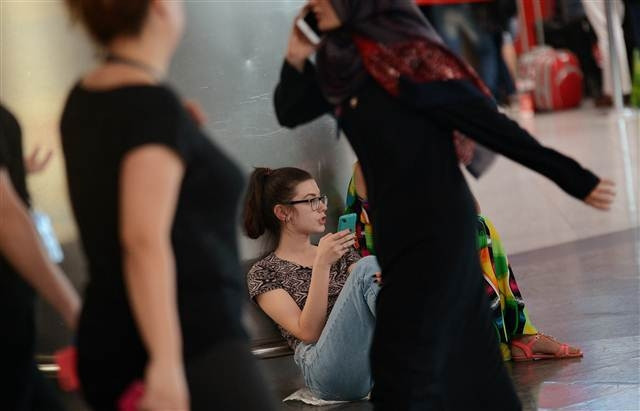 Patlamalardan sonra ilk görüntüler