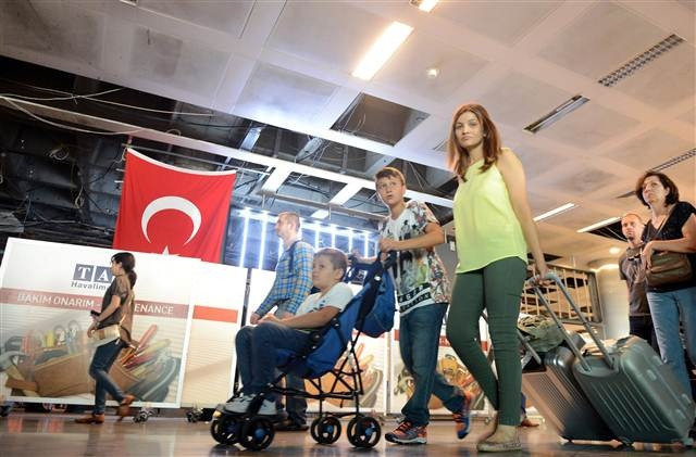 Patlamalardan sonra ilk görüntüler