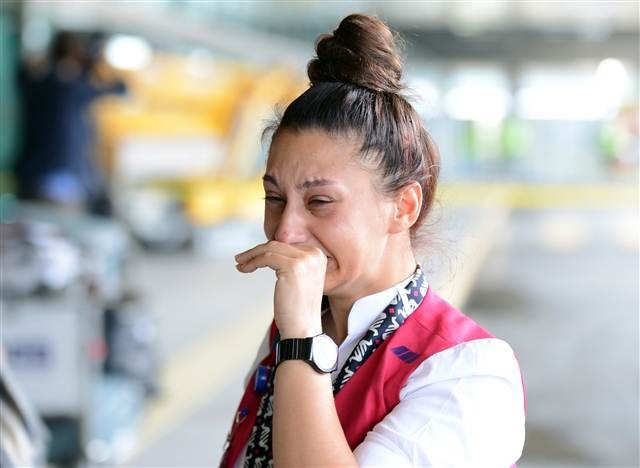 Patlamalardan sonra ilk görüntüler