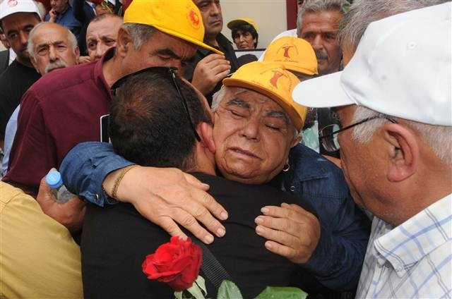 Sivas katliamı anmasında acı görüntüler