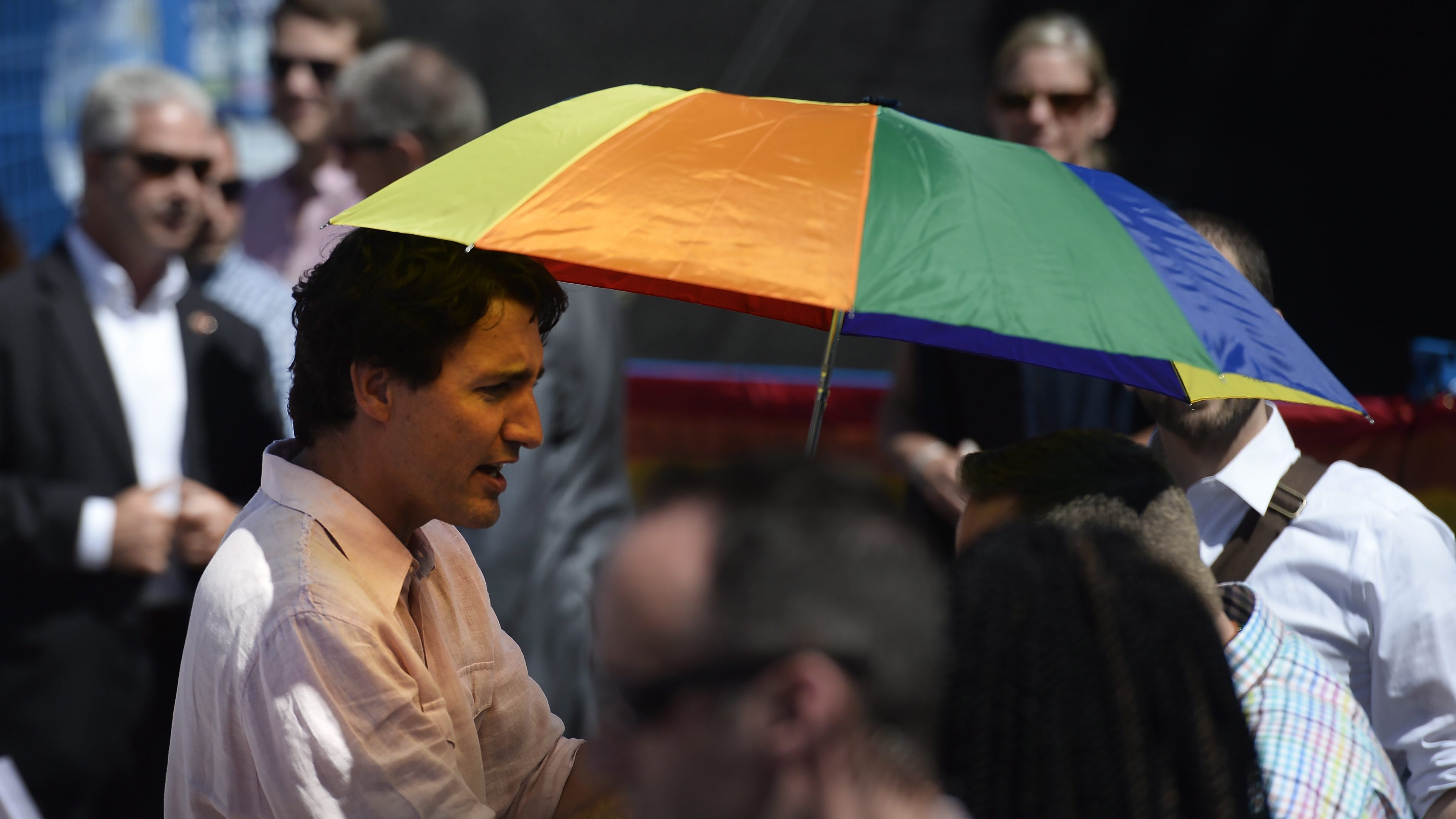 Kanada Başbakanı Justin Trudeau Onur Yürüyüşüne katıldı