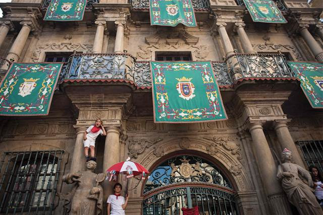 San Fermin Festivalinden ilginç kareler