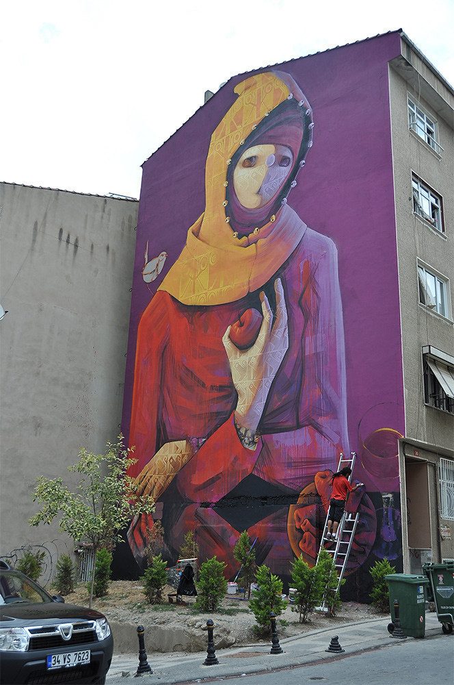 İstanbul Mural Festivali 5 yaşında