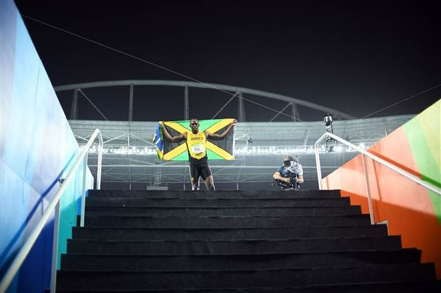 Usain Bolt yine kazandı