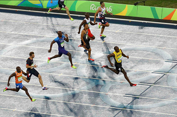 Usain Bolt yine kazandı