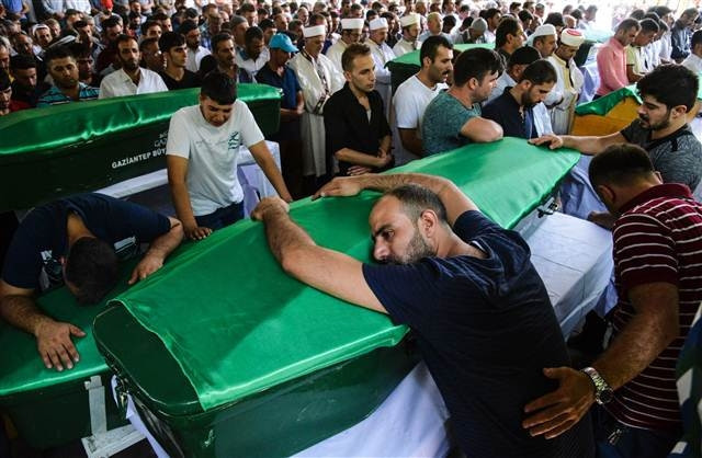 Gaziantepteki saldırı noktasından kareler