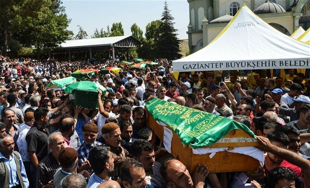 Gaziantepteki saldırı noktasından kareler
