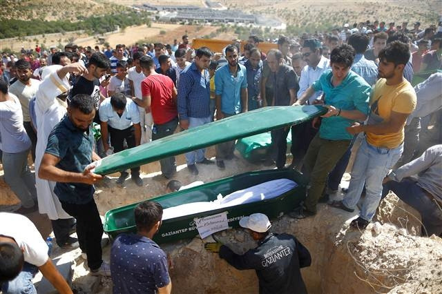 Gaziantepteki saldırı noktasından kareler