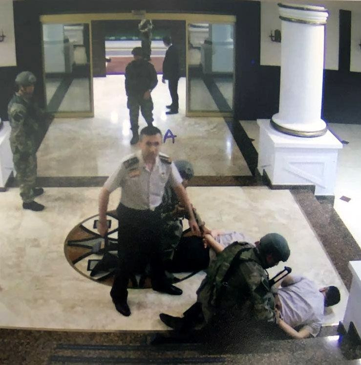 15 Temmuz gecesi Genelkurmayda yaşananlar kamerada