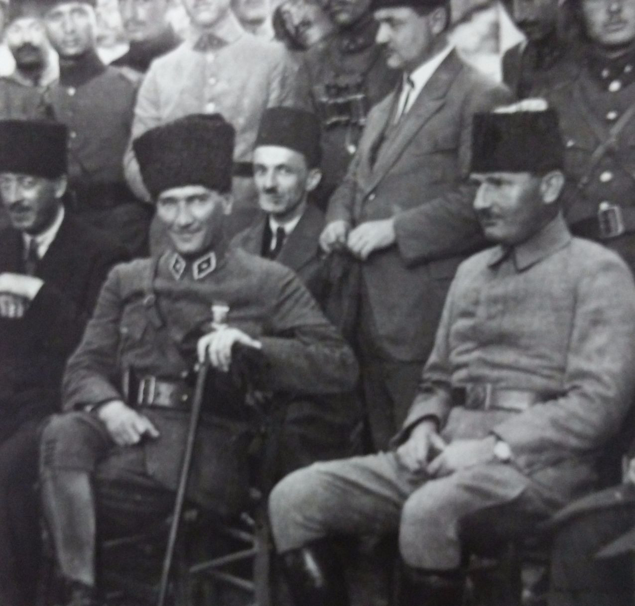 94üncü Zafer Bayramında Mustafa Kemalin az bilinen fotoğrafları