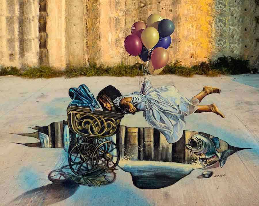 Asfaltı güldüren sanatçı: Vera Bugatti