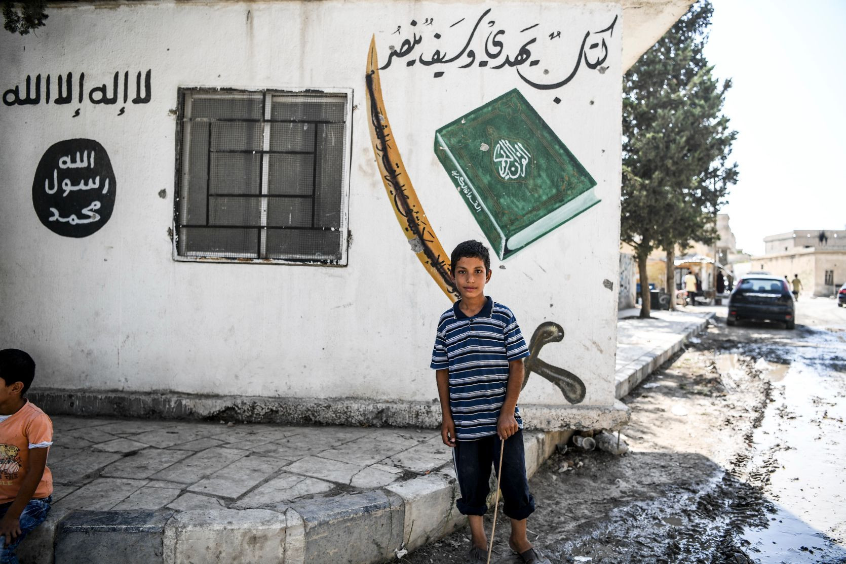 Hürriyet muhabiri Selçuk Şamiloğlu Cerablusta hayatı fotoğrafladı